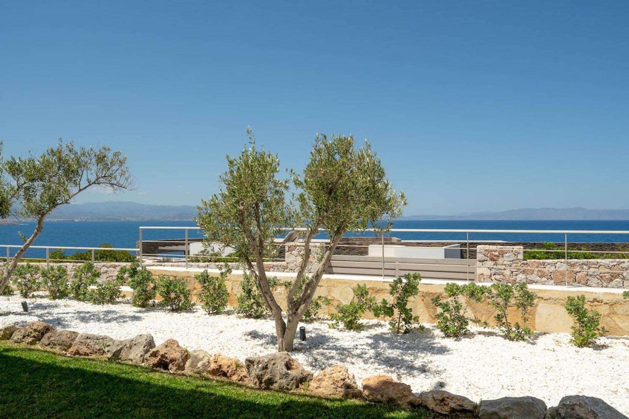 Villa Hemera Ocean View Private Heated Pool Chorafakia Eksteriør bilde